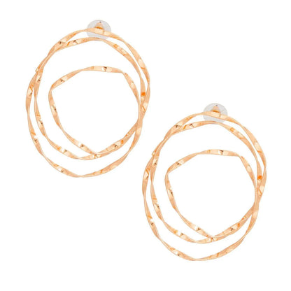 Gold Spiral Stud Earrings: Spin Your Look Up a Notch Jewelry Bubble