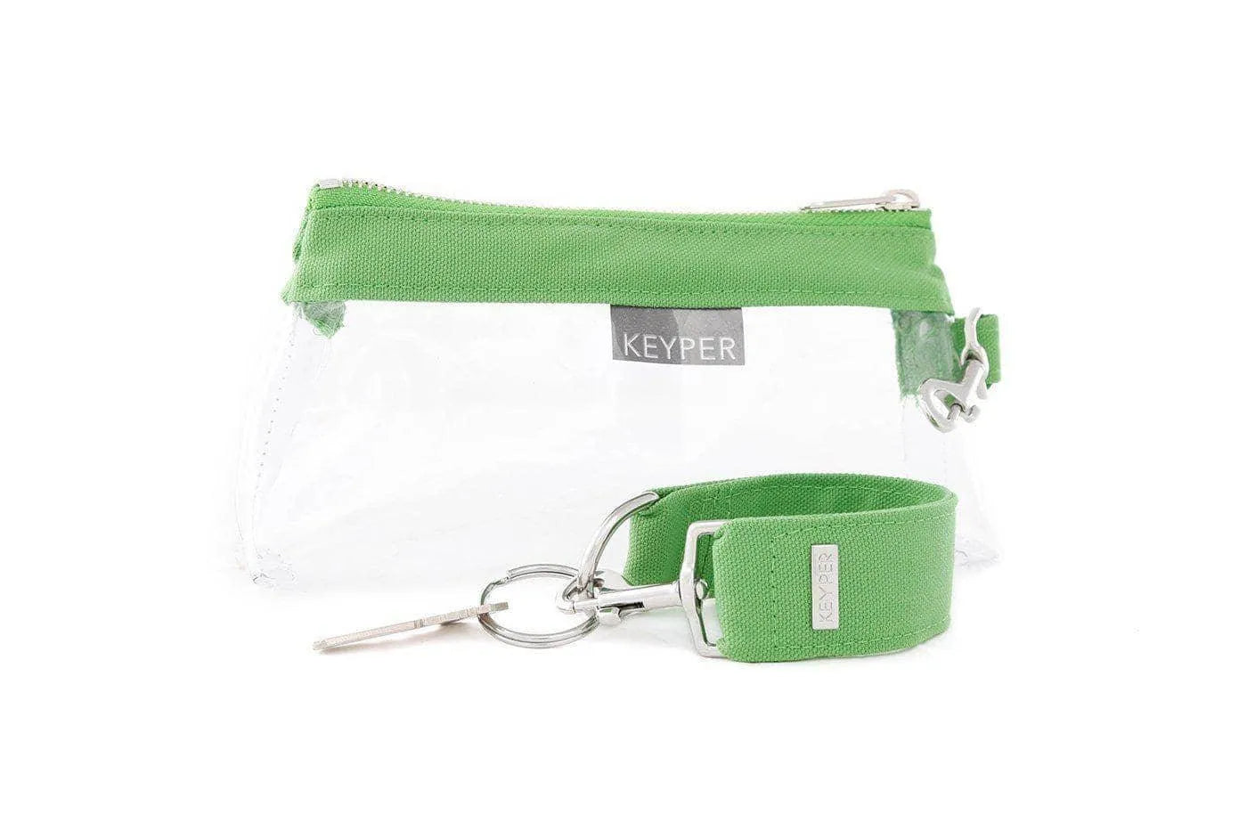 Green Canvas 2-Piece Wristlet Set Jewelry Bubble