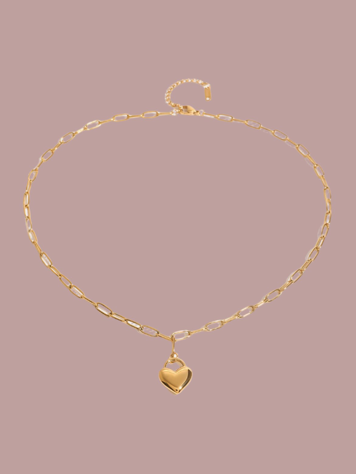 Heart Charm Chain Necklace: A Statement Piece for Every Occasion Jewelry Bubble