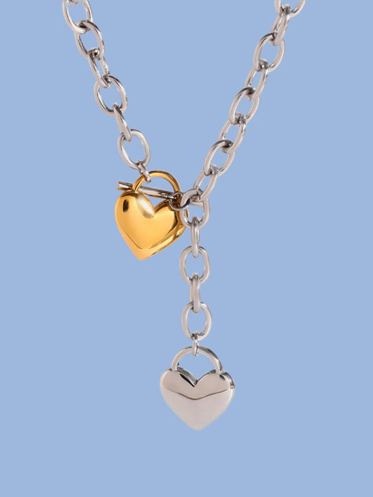 Heart Charm Necklace - Elevate Your Style Jewelry Bubble