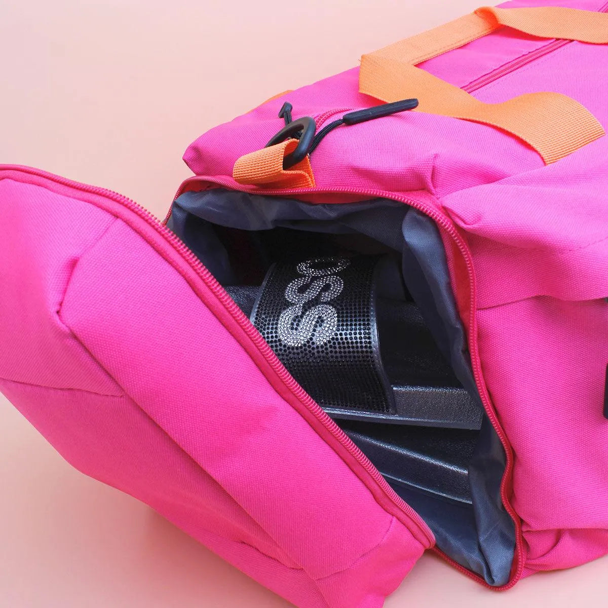 Hot Pink Everyday Duffel Bag Jewelry Bubble