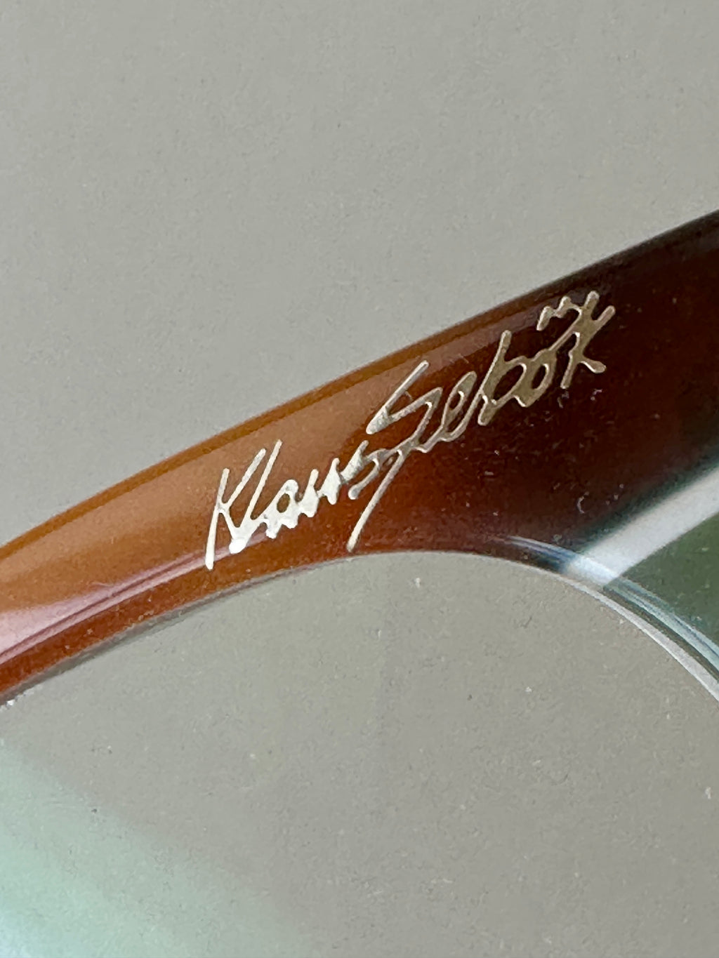 Buy Handmade Acetate Eyeglasses Klaus Sebök Signed Collectible Frames