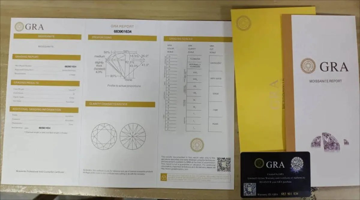 Introducing the Sterling Silver Square Cylinder Necklace - Sparkling Moissanite Jewelry