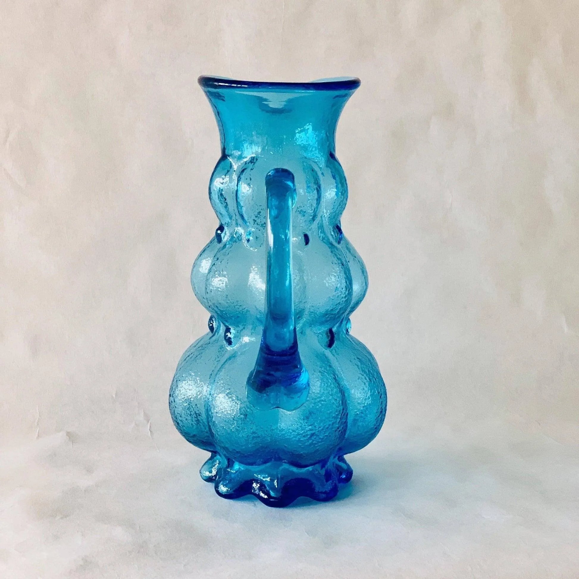 Kanawha Blue Glass Pitcher Jewelry Bubble