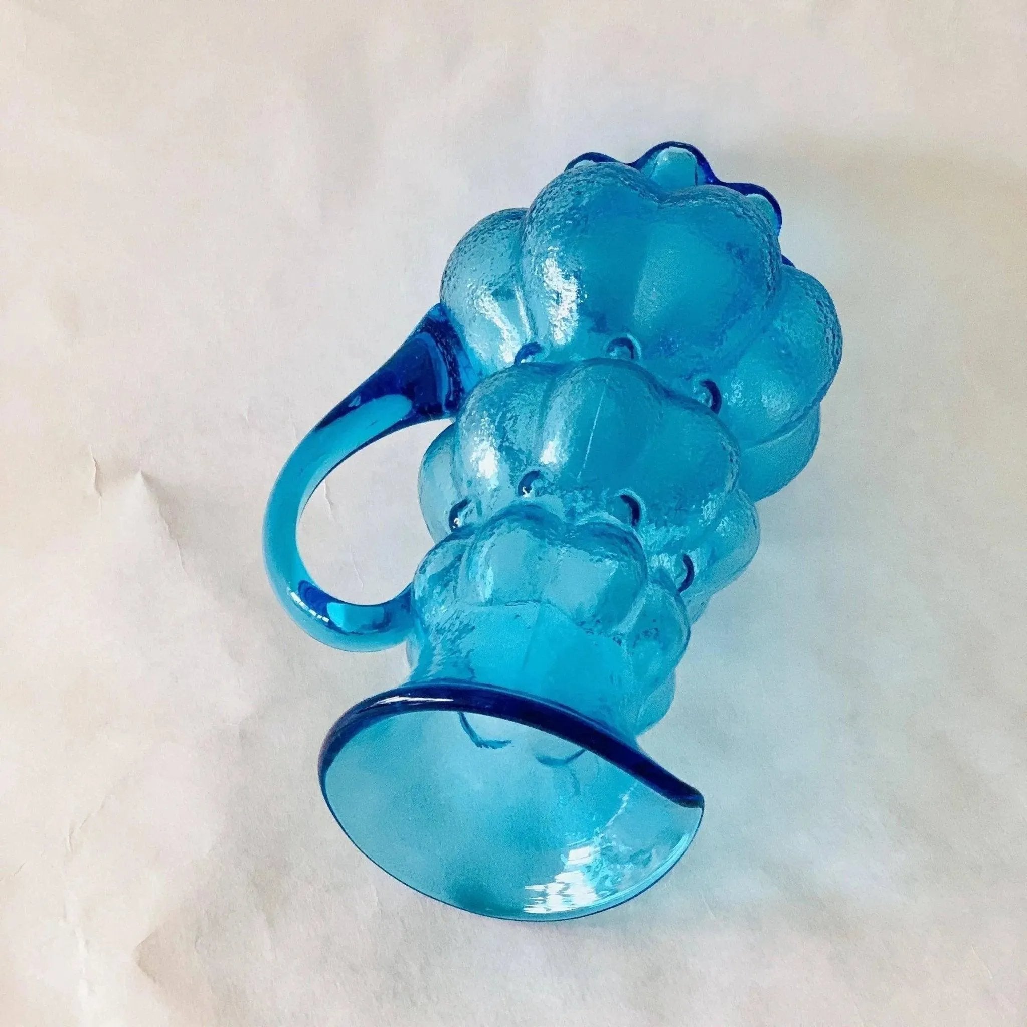 Kanawha Blue Glass Pitcher