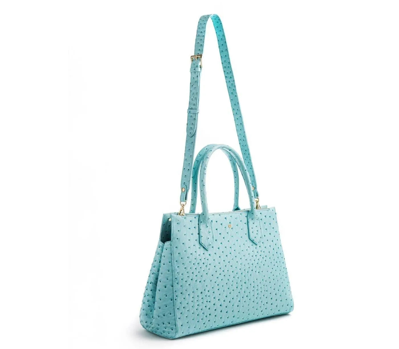 Koko - Light Blue Vegan Workbag Jewelry Bubble