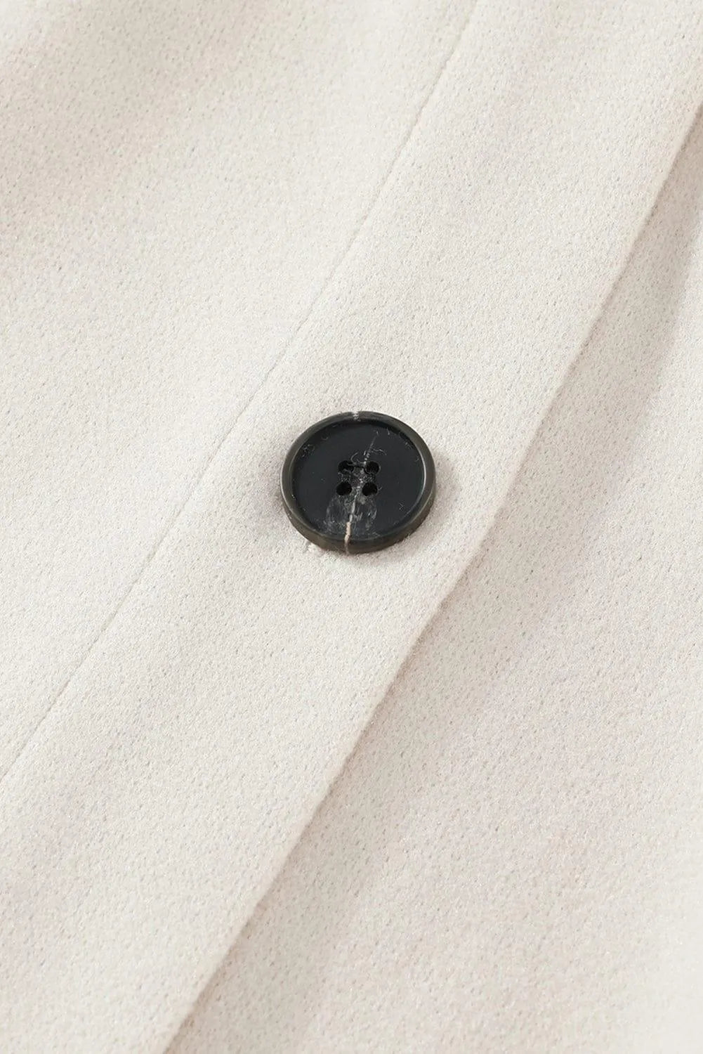 Lapel Button-Down Coat With Chest Pockets Jewelry Bubble