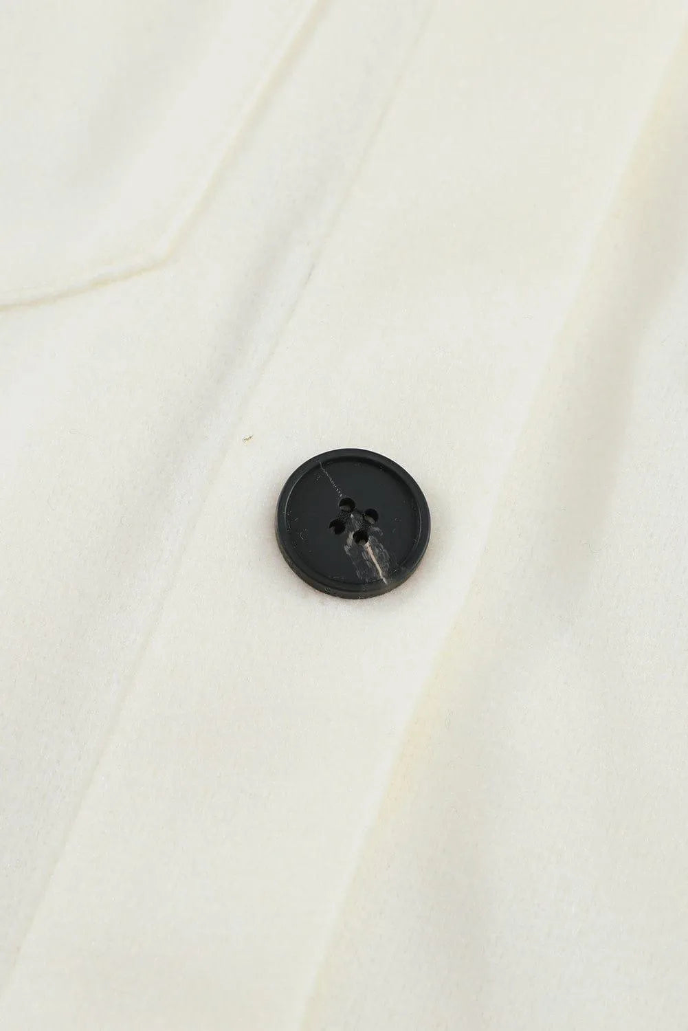 Lapel Button-Down Coat With Chest Pockets Jewelry Bubble