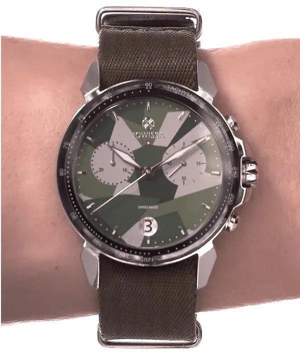 LeWy 15 Swiss Men's Watch Steel Green J7.130.L
