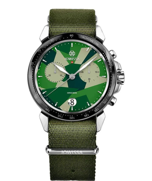 LeWy 15 Swiss Men's Watch Steel Green J7.130.L Jewelry Bubble