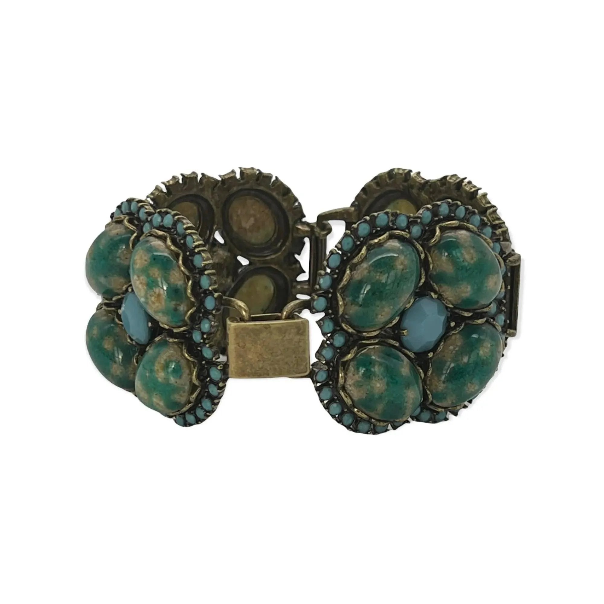 Link Bracelet Cabochon Accent