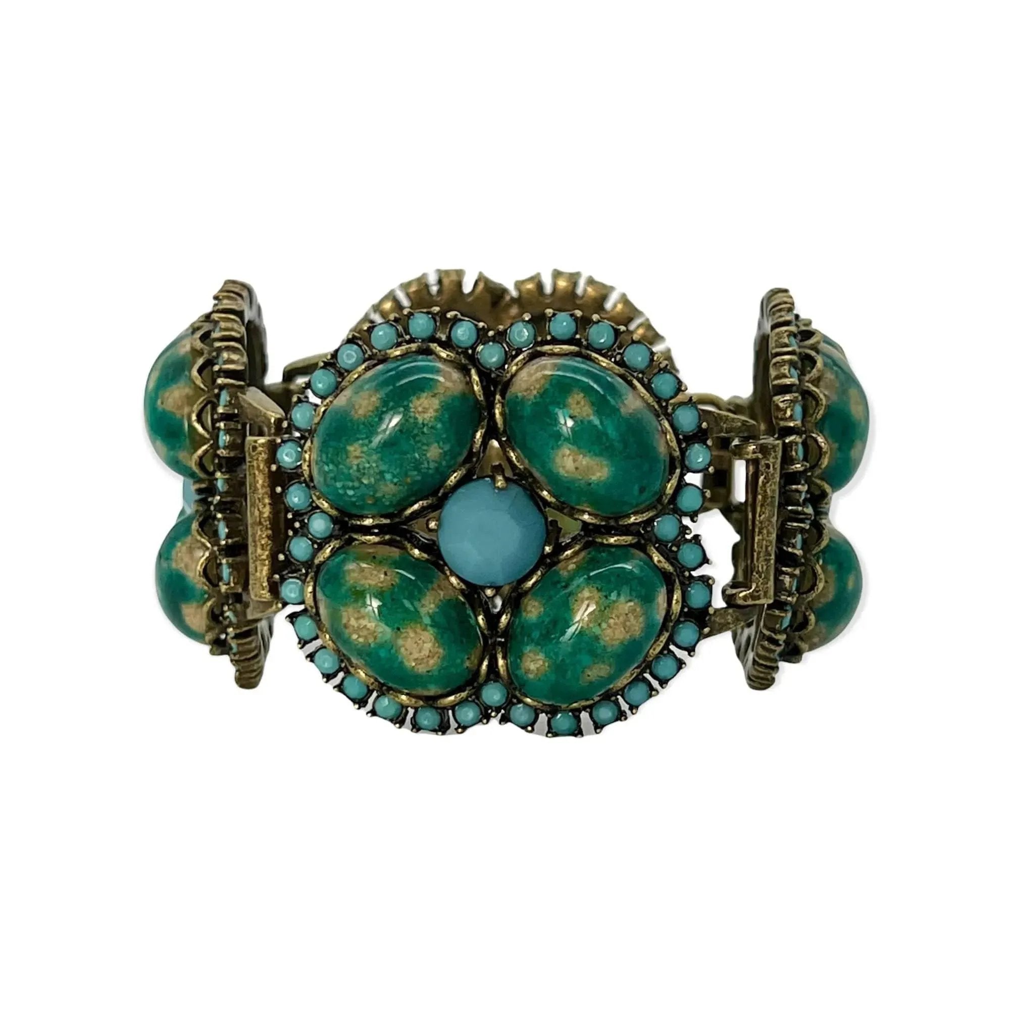 Link Bracelet Cabochon Accent