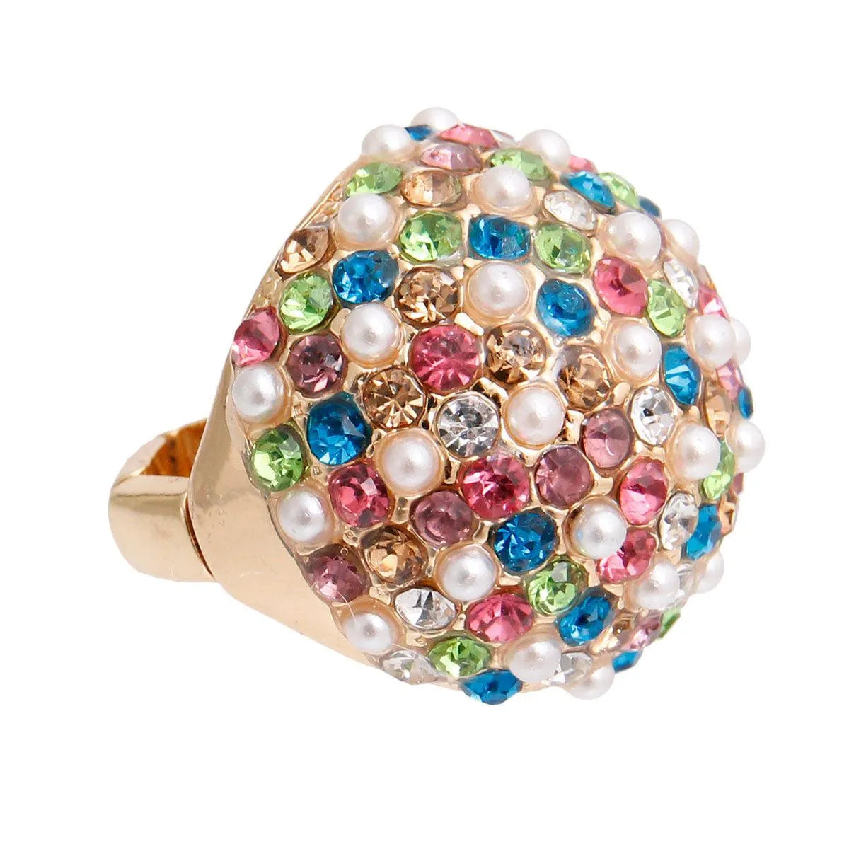 Make a Statement with our Colorful Ring - Order Yours Today! Jewelry Bubble