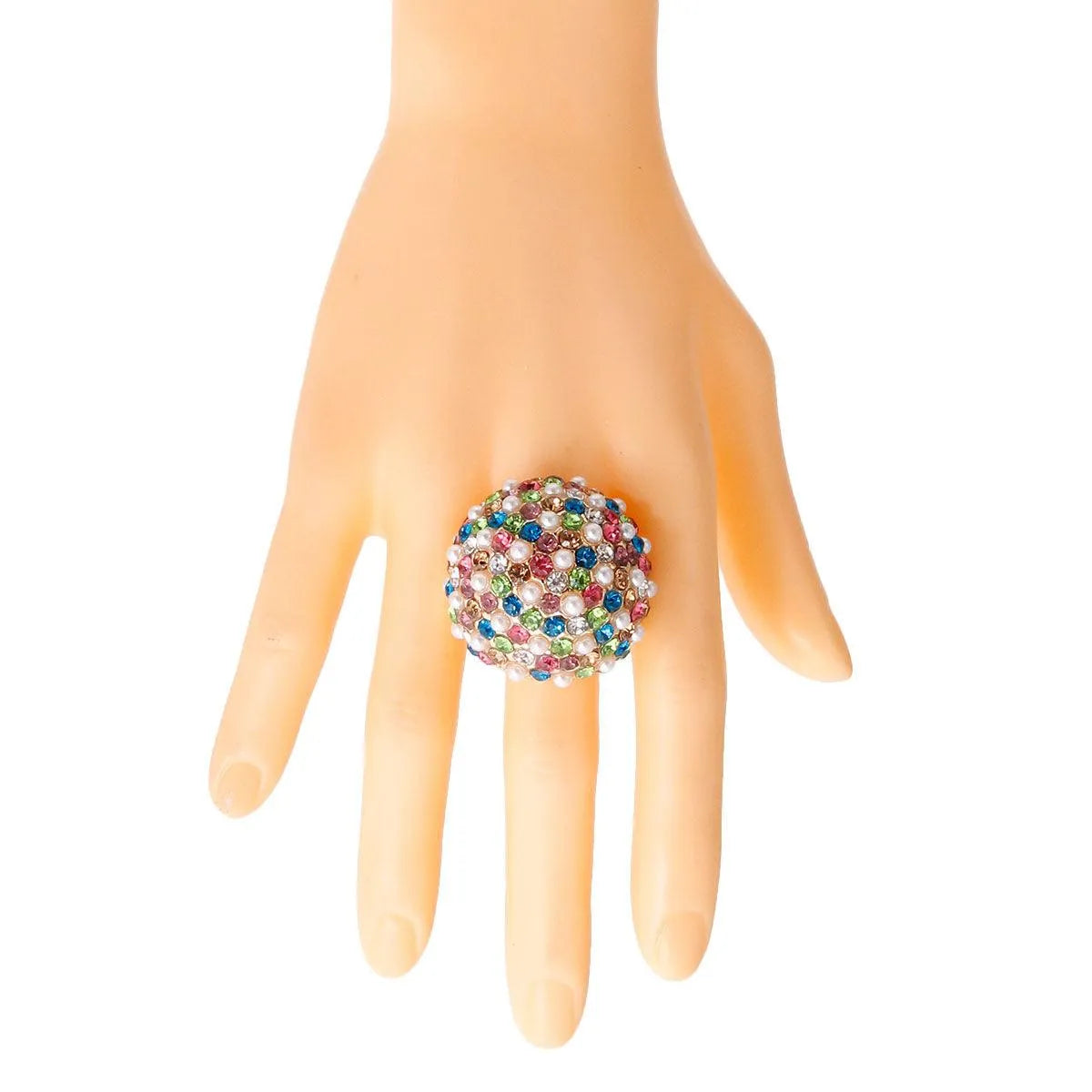 Make a Statement with our Colorful Ring - Order Yours Today! Jewelry Bubble