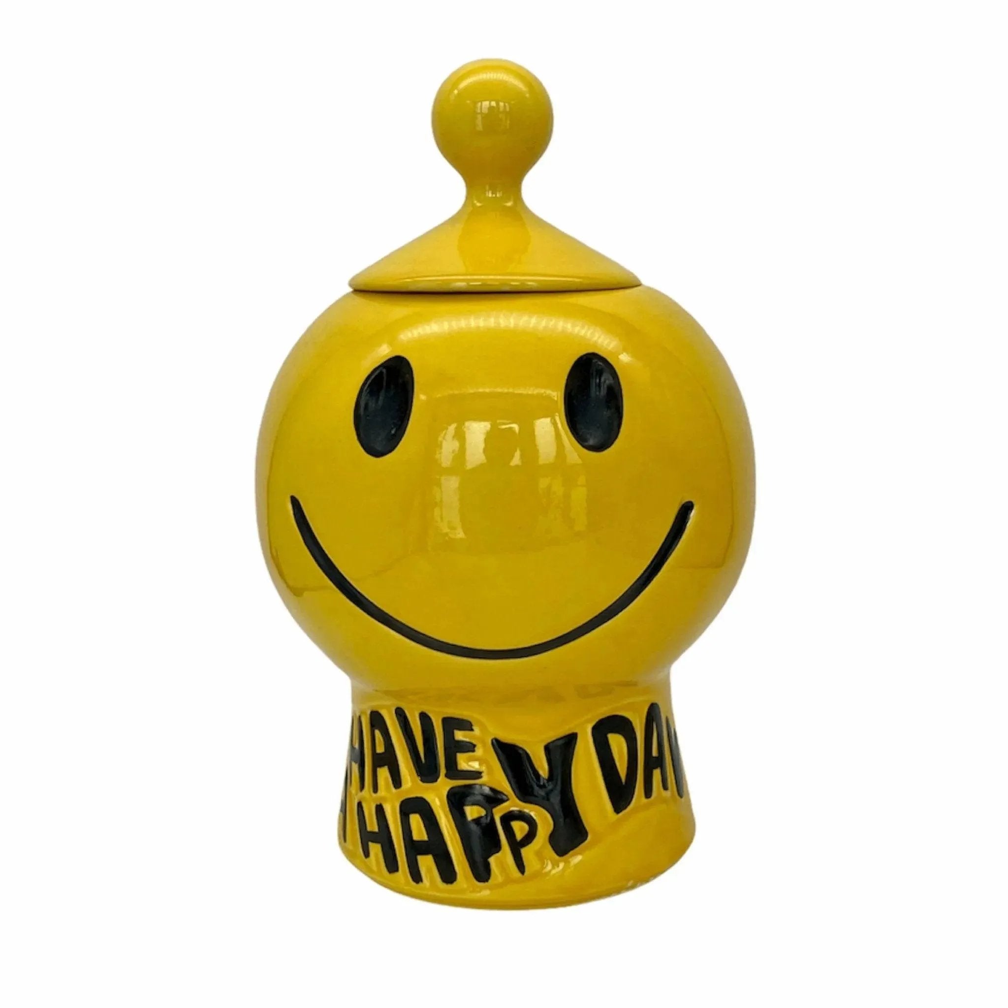 McCoy Smiley Face Cookie Jar
