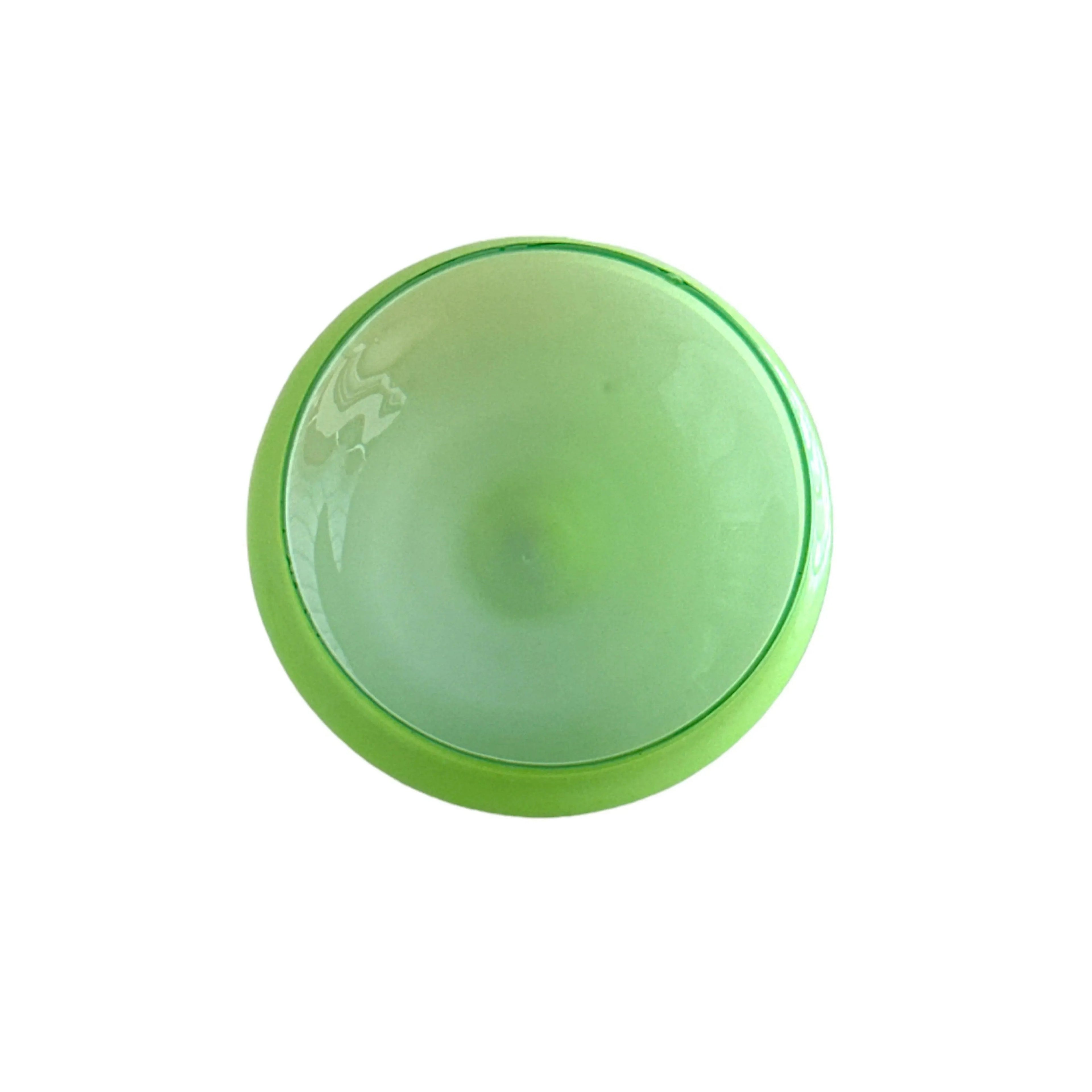 Mid-Century Modern Empoli Green Cased Glass Apothecary Jar