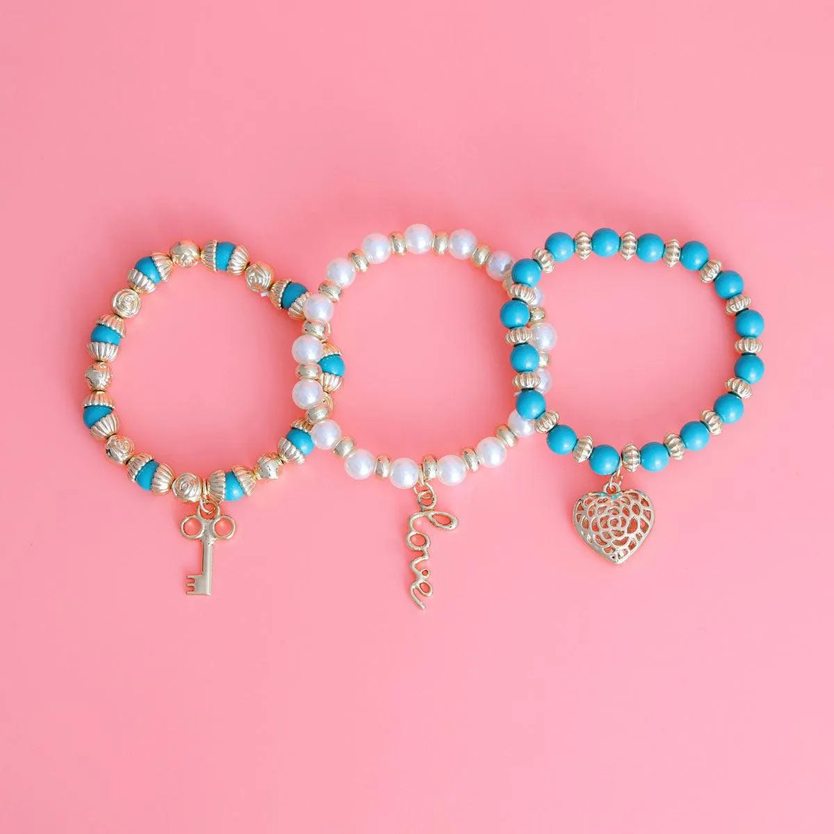 Must-Have Charms & Beaded Bracelets in Refresh Palette Colors Jewelry Bubble