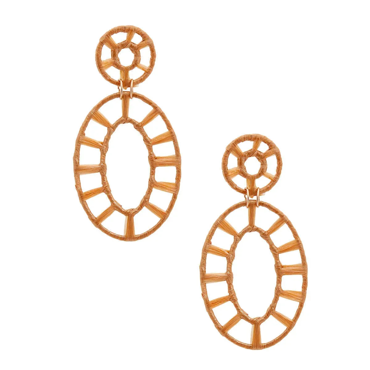 Open Airy Oval Drop Earrings: Elevate Your Style for Warm Weather Jewelry Bubble