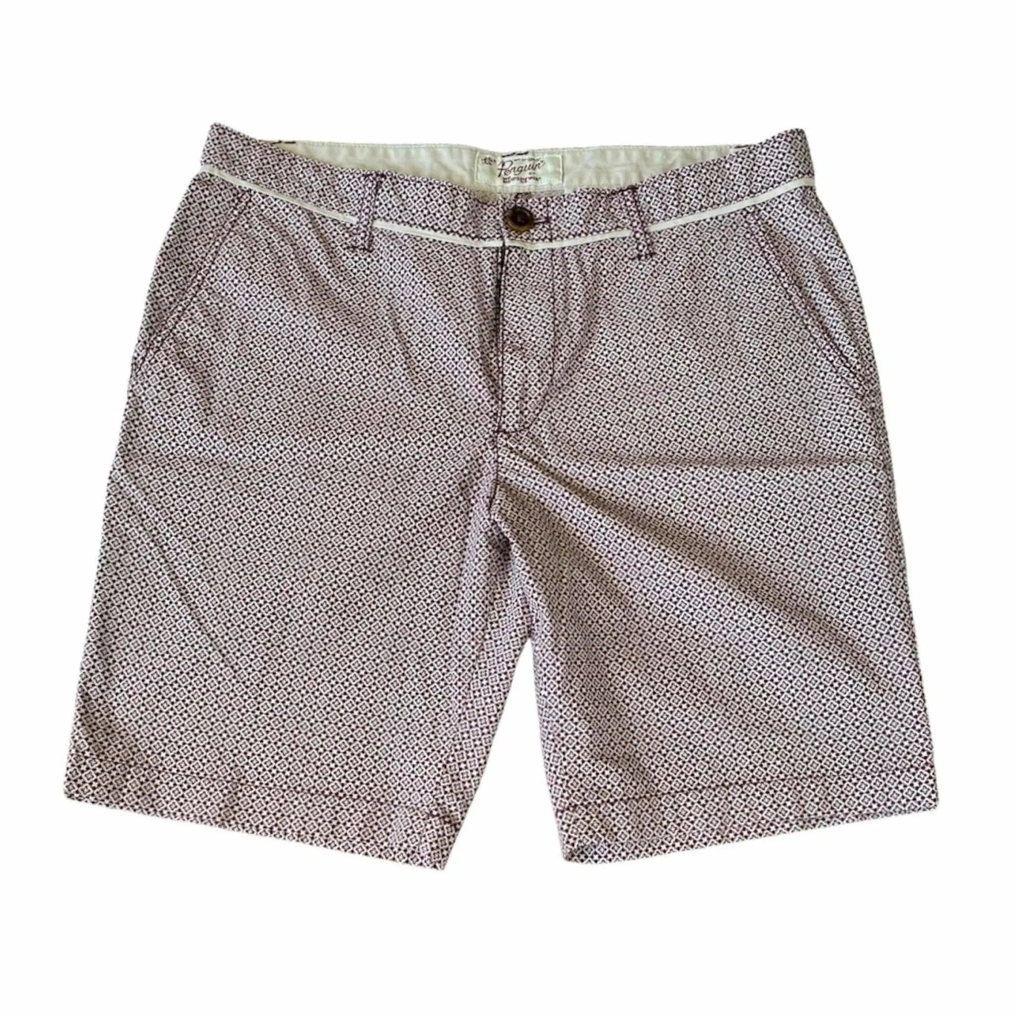 Original Penguin, Men's Retro Inspired Printed Short - Pre-owned