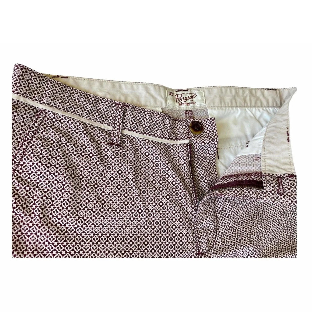 Original Penguin, Men's Retro Inspired Printed Short - Pre-owned