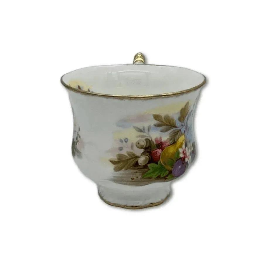 Paragon China, Fruit Pattern Tea Cup Saucer Set
