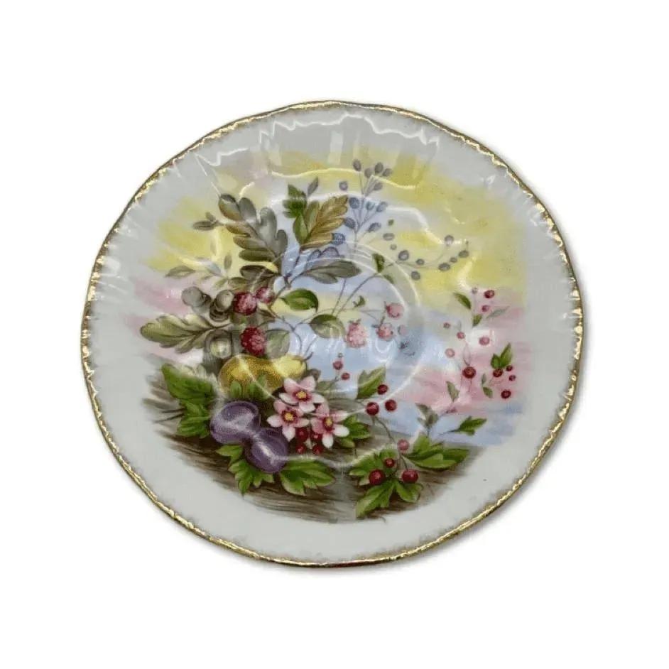 Paragon China, Fruit Pattern Tea Cup Saucer Set