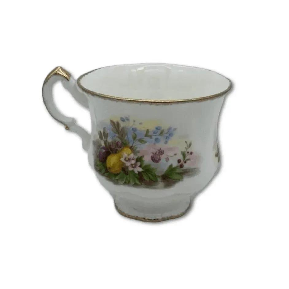 Paragon China, Fruit Pattern Tea Cup Saucer Set
