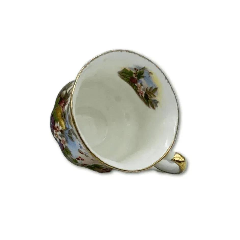 Paragon China, Fruit Pattern Tea Cup Saucer Set