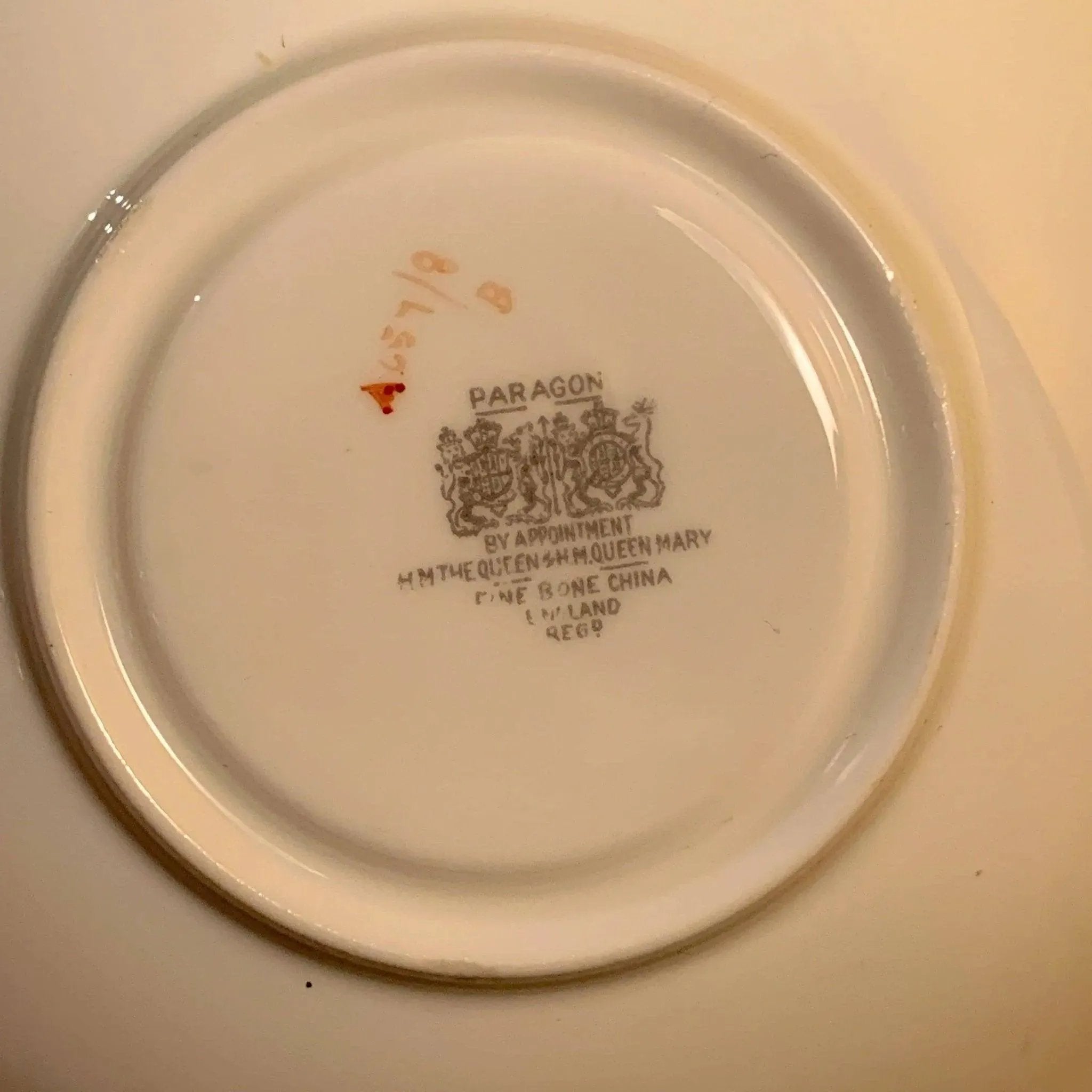 Paragon Fine Bone China Vintage Teacup & Saucer Set Floral Scape