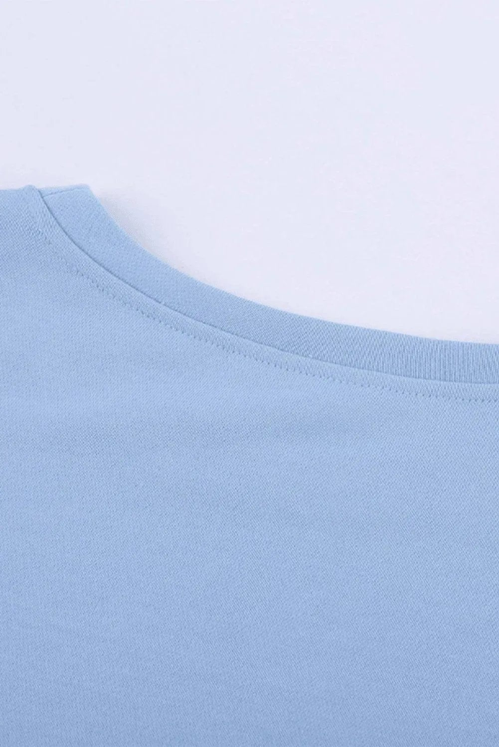 Patchwork Dropped Shoulder Sweatshirt