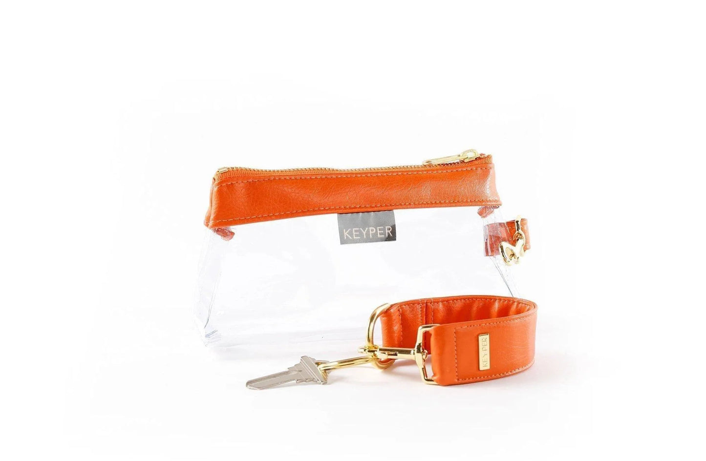 Persimmon Vegan Leather 2-Piece Wristlet Set Jewelry Bubble