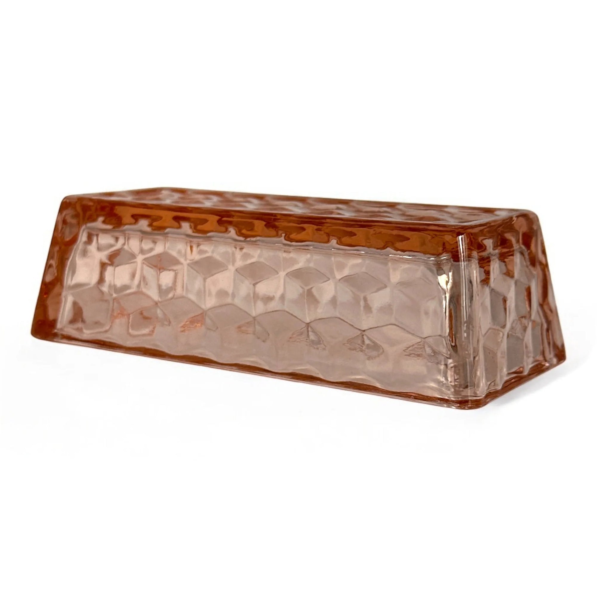 Rare Vintage Pink Depression Glass Butter Dish – Jeannette Glass Co. (1929–1933)