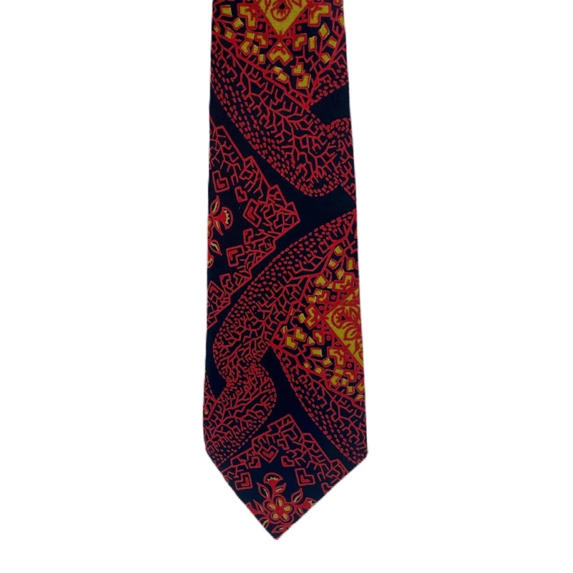 Pierre Cardin Vintage Multicolor Silk Tie
