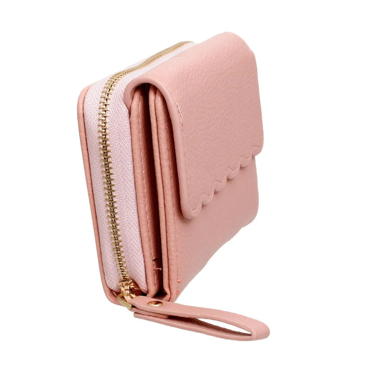 Pink Faux Leather Wallet for Women: Perfect Everyday Essential Jewelry Bubble