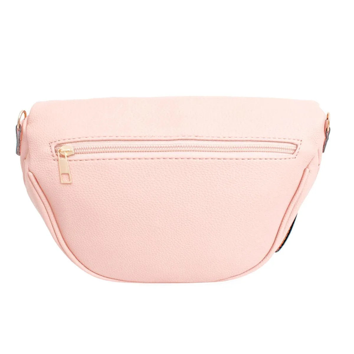 Pink Saddle Style Crossbody Ladies Bag with Coin Pouch - Fashion Meets Function Jewelry Bubble