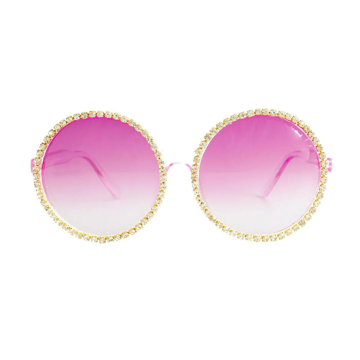 Purple Round Sunglasses for Women - Mega Stylish Must-Haves Pinktown