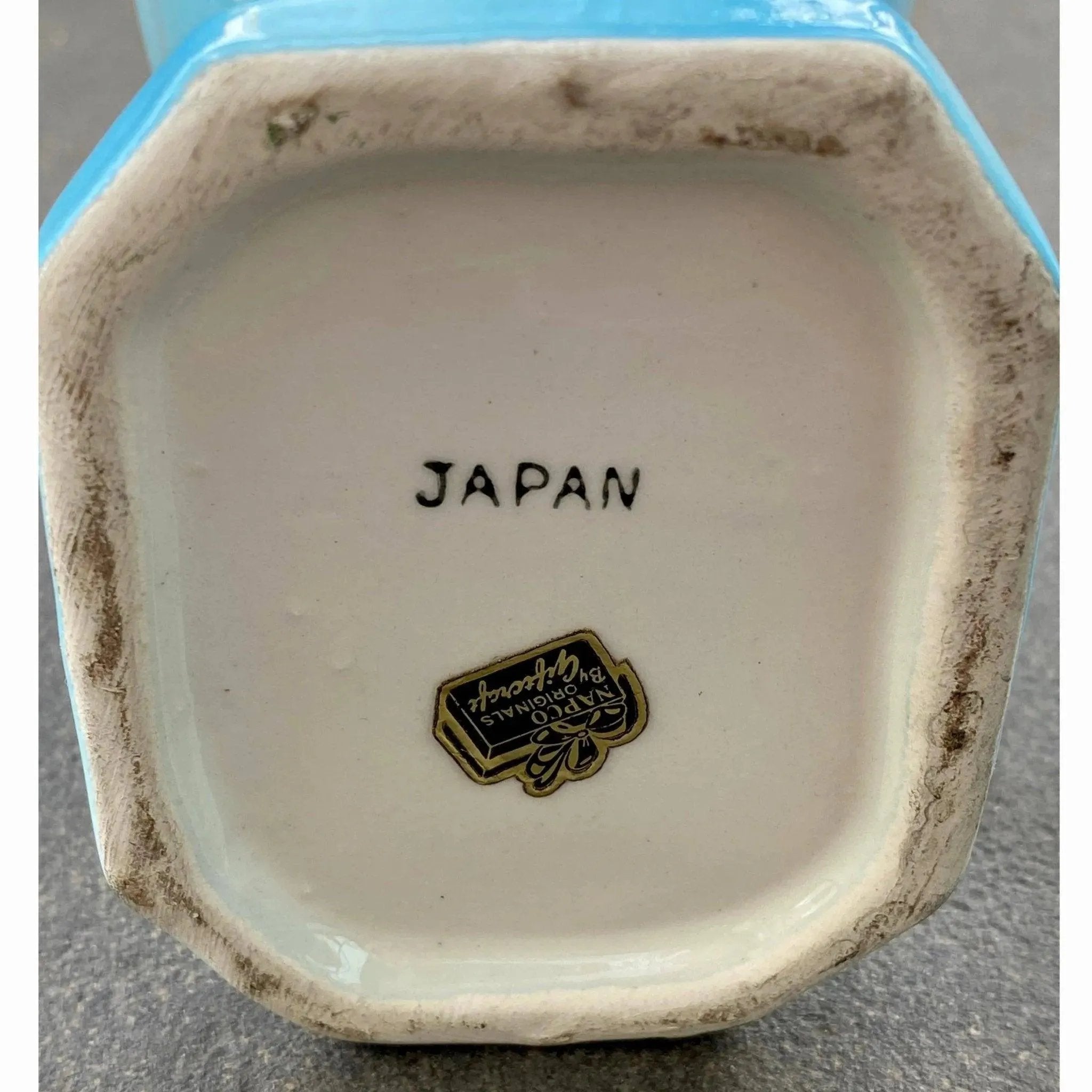 Rare Vintage Ceramic Man on Toilet Figural