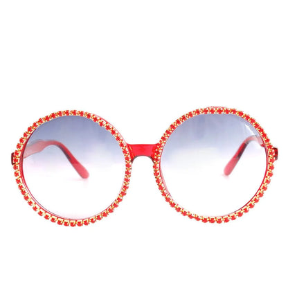 Red Round Sunglasses for Women - Mega Stylish Must-Haves Jewelry Bubble