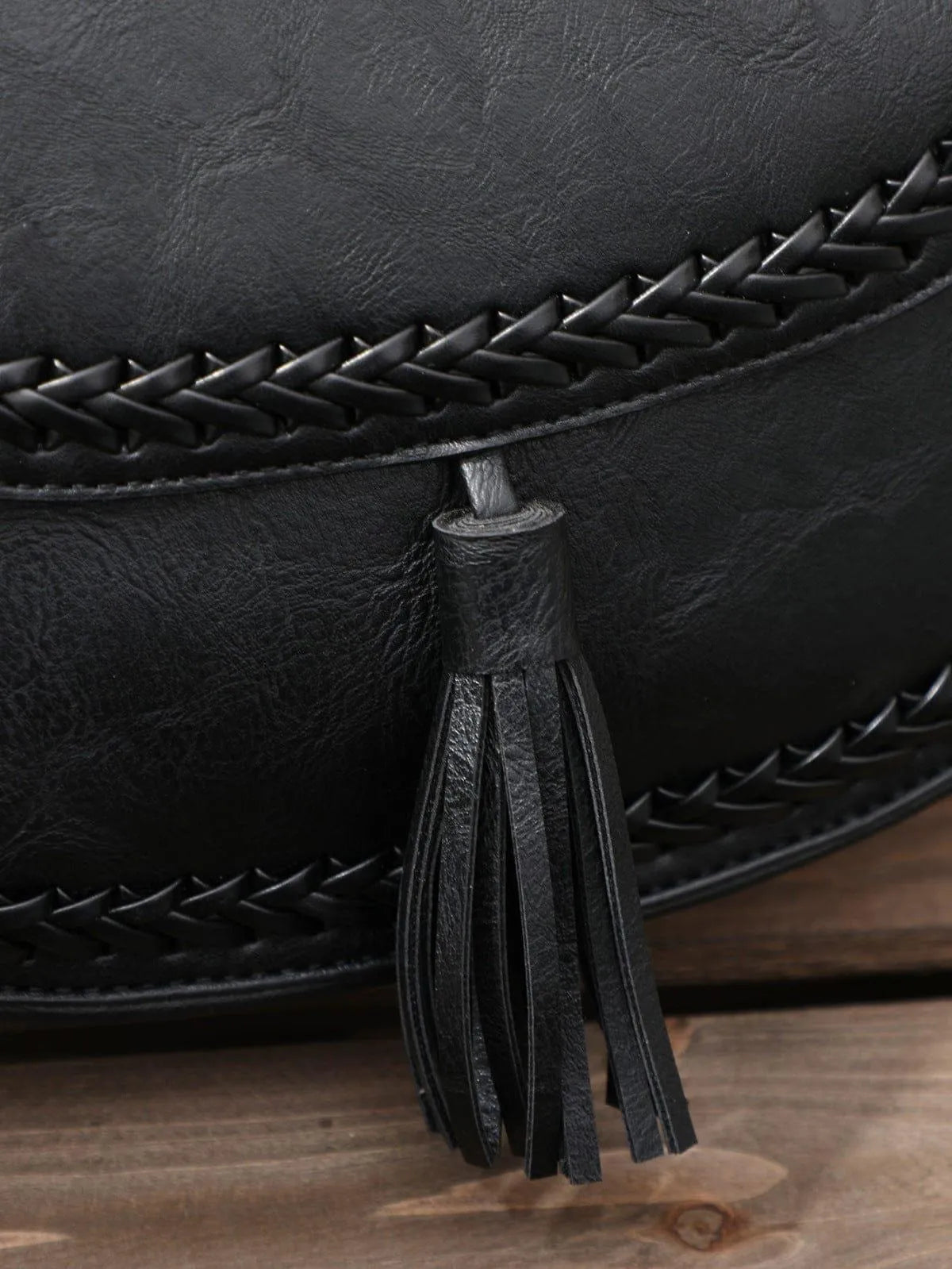 Retro Style Tassel Saddle Bag Kiwidrop