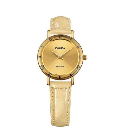 Roma Swiss Ladies Watch Gold-Champagne Tone J2.269.S Jewelry Bubble