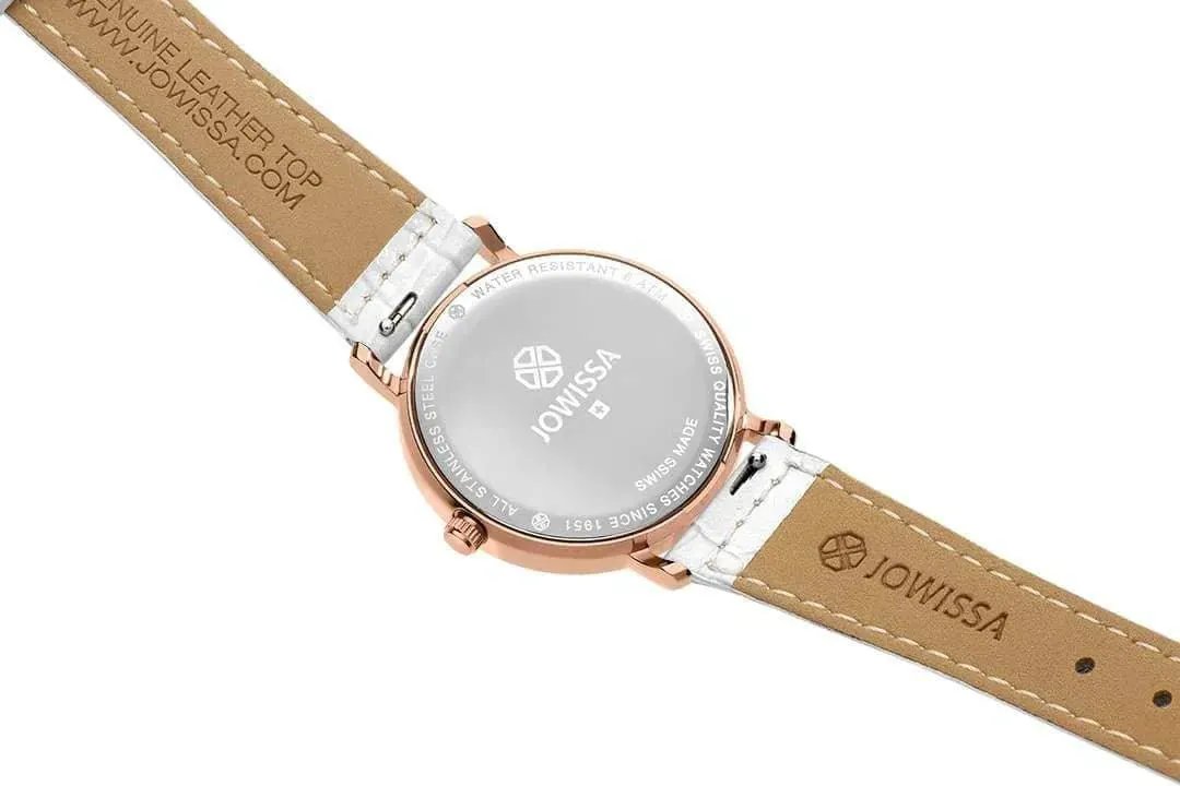 Roma Swiss Ladies Watch Rose White J2.310.M