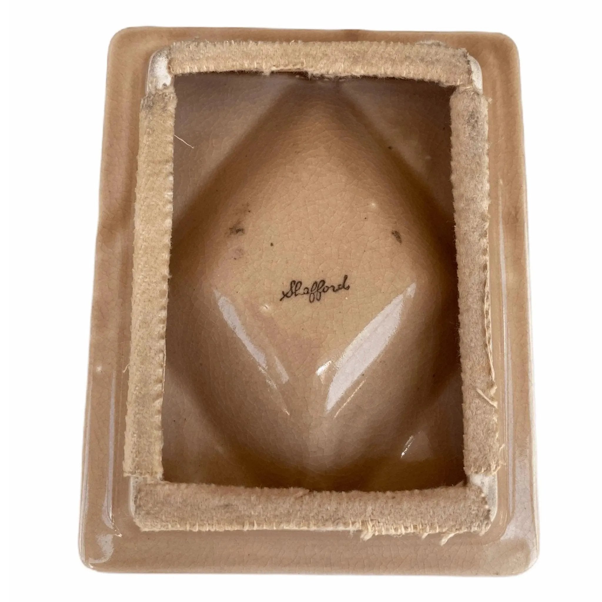 Set of 4 Nude Pin Up Vintage Ceramic Ashtrays