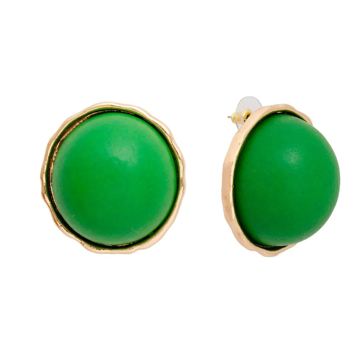 Shop Women's Stud Earrings: Green Color - Fashion Jewelry Collection Jewelry Bubble