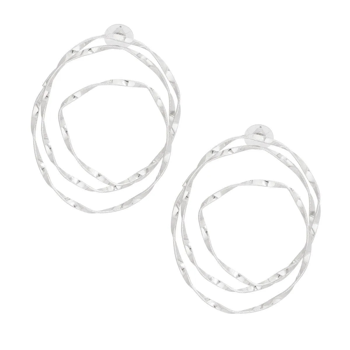 Silver Spiral Stud Earrings: Spin Your Look Up a Notch Jewelry Bubble