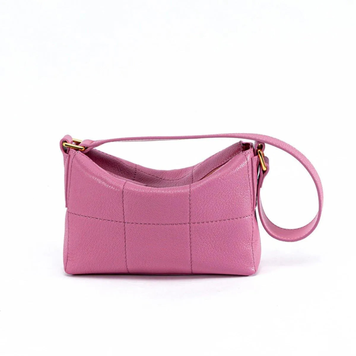 Simple PU Leather Zipper Crossbody Bag Jewelry Bubble