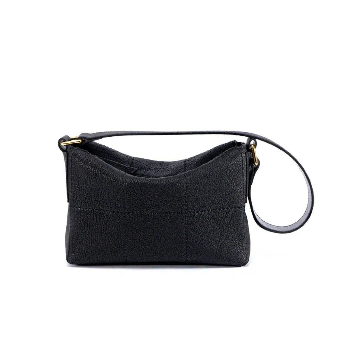 Simple PU Leather Zipper Crossbody Bag Jewelry Bubble