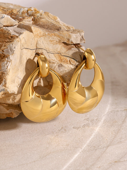 Sleek Knocker Earrings for Women Jewelry Bubble