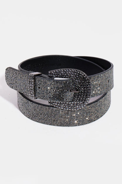 Sparkle and Shine: Luxurious Rhinestone Embellished Belt for Women Jewelry Bubble