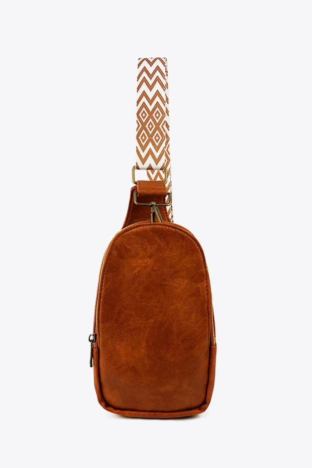 Stylish Adjustable PU Leather Sling Bag - Look Great On the Go!