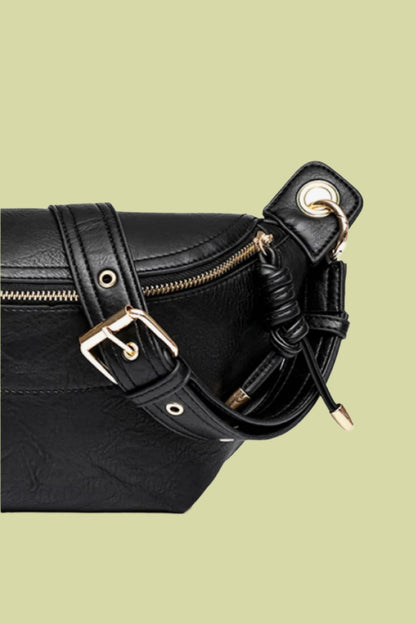 Stylish Faux Leather Chain Strap Bag for Women Jewelry Bubble